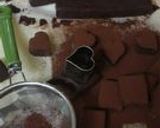 A picture of step 6 of Easy, Homemade Chocolate Truffle Blocks.