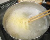 A picture of step 10 of Macrobiotic Creamy Mushroom and Tofu Spaghetti.