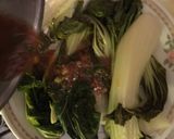 A picture of step 3 of Bok Choy With Soy Ginger Vinaigrette.