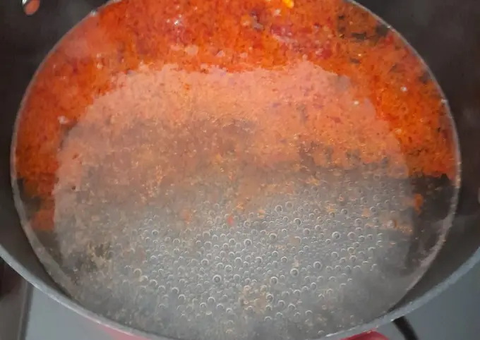 Langkah-langkah untuk membuat Cara membuat Suki Rumahan