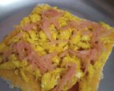 A picture of step 7 of Peri Patakha Chicken Sandwich Cake.