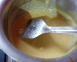 A picture of step 3 of Caramel custard pudding dessert.