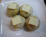 A picture of step 7 of Potato Balls with Corn For Bento Box.