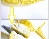A picture of step 1 of Whole Kernel Corn Chawan-Mushi (Steamed Egg Custard).
