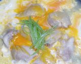 A picture of step 11 of How to Half-Cook an Egg for Oyakodon or Katsudon.