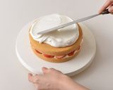 A picture of step 17 of Buttery Love Xmas Shortcake.