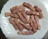A picture of step 1 of Delicious Carbonara - Easy to Cook in a Bowl.
