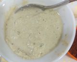 A picture of step 4 of Podi masala Dosa.
