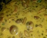 A picture of step 7 of Sig's Stuffed Sweet Pepper in a Creamy Dhal Sauce.