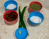 Foto langkah ke 1 dari resep Bubur (Kolak) Kacang Hijau+Ketan Putih.