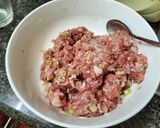 Hình bước làm 2 của món Bắp cải cuộn thịt bằm