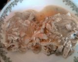 A picture of step 6 of Open Faced Chicken n Gravy sandwich w/ Mashed Tators.