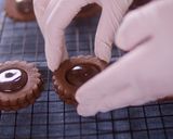 A picture of step 15 of Milk Chocolate Ganache Cookies.