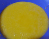 Foto del paso 2 de la receta: Cheesecake de mango, con salsa de frambuesa y arándanos 🥭