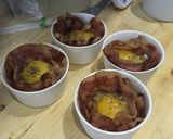 【元氣早餐】培根蛋吐司杯的食譜步驟3照片