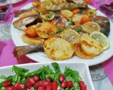 صورة لخطوة 4 من وصفة سمك دينس بالفرن ⁦❤️⁩