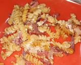 Foto del paso 6 de la receta: Tirabuzones (fideos con panceta y queso azul)