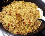 A picture of step 1 of Ana's Spontaneous Dirty Rice.