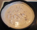 A picture of step 5 of Cheese and Nuts Cream Sauce Pasta.