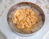A picture of step 5 of Carp Banner Sushi Cake for Children's Day.
