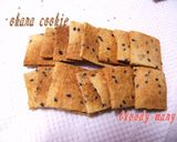 A picture of step 6 of Crispy Okara Cookies.