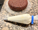 Foto del paso 9 de la receta: Pastel al Cointreau relleno con crema de chocolate y mermelada