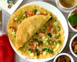 A picture of step 12 of Cheesy garden omelette veg.