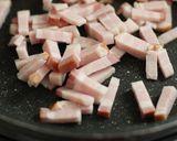 Foto do passo 2 de Espaguete a carbonara da Rita Lobo