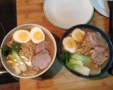 Foto del paso 7 de la receta: Ramen miso de solomillo, setas y pak choi