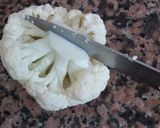 Foto del paso 1 de la receta Coliflor con atún gratinada