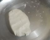 A picture of step 1 of Bajre ki roti.