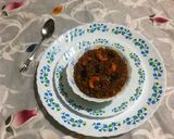 A picture of step 5 of Sweet Pongal.