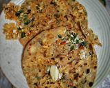 A picture of step 7 of Paneer paratha.