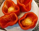 Foto del paso 3 de la receta: Morrones rellenos