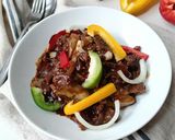 Foto langkah ke 5 dari resep Sapi Lada Hitam.