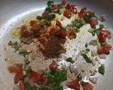 A picture of step 1 of MASALA OMELETTE 🍴.