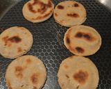 A picture of step 4 of Crispy Bhakri.