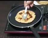 A picture of step 3 of Malai paratha sindhi koki.