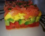 Foto del paso 6 de la receta: Tartar de salmón con mango!
