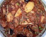 A picture of step 9 of Tandoori chicken boti biryani.