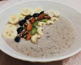 A picture of step 2 of Banana nut Smoothie Bowl.