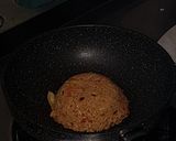 รูปขั้นตอนการทำที่ 6 ของ ข้าวผัดกิมจิไข่ชีส