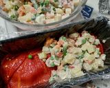 Foto del paso 4 de la receta: Ensaladilla rusa rellena de huevos