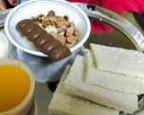 A picture of step 4 of Mango Rabdi With Chocolate Dry Fruit Roll.