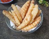 Foto langkah ke 3 dari resep Kentang Crinkle.