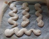 A picture of step 6 of Vickys Halloween Snake Breadsticks (Garlic Herb) GF DF EF SF NF.
