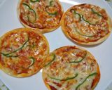A picture of step 4 of Quick Gyoza Wrapper Pizza.