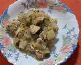 Foto del paso 6 de la receta: Pechuga de pollo con puerro y calabacín
