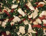 A picture of step 2 of Chicken, spinach and tomato quinoa.