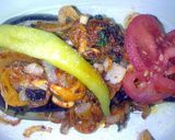 A picture of step 8 of Sig's Stuffed Aubergine (vegetarian).